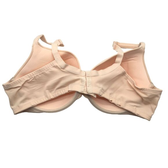 Cacique Beige Boost Plunge Bra Beige 46C - Picture 2 of 6